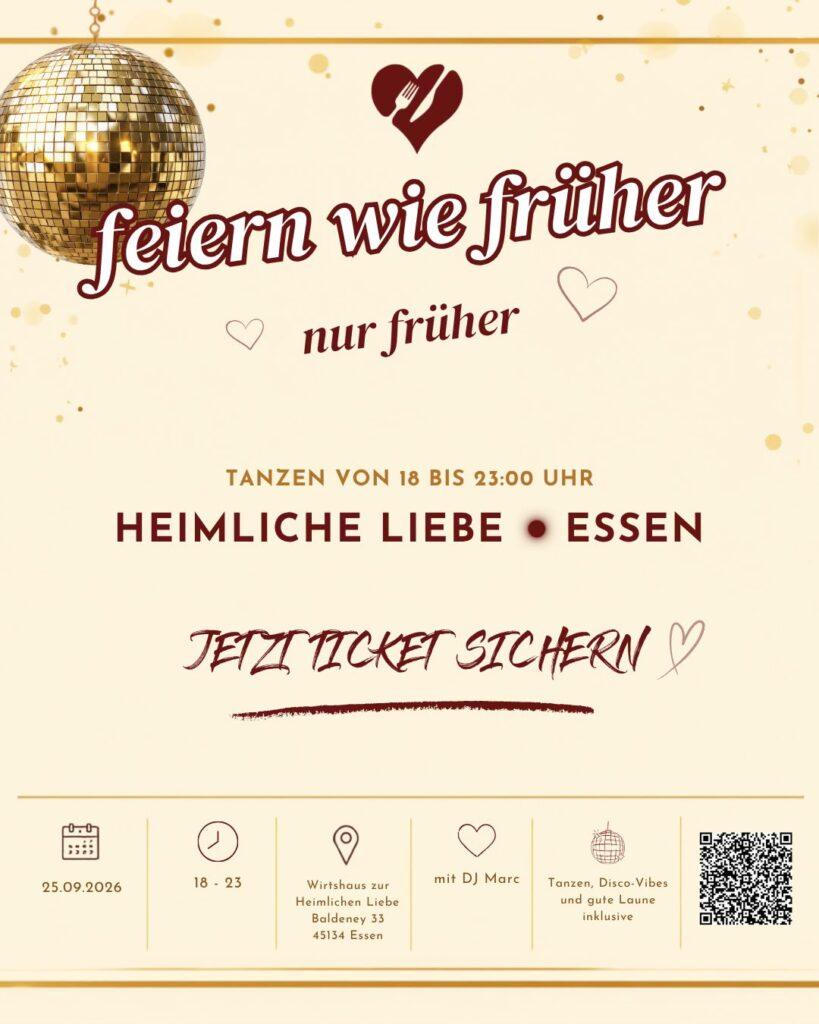 25.09 feiern wie früher
