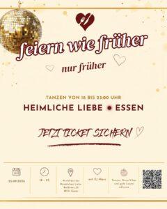 Neues Partyformat in der heimlichen Liebe