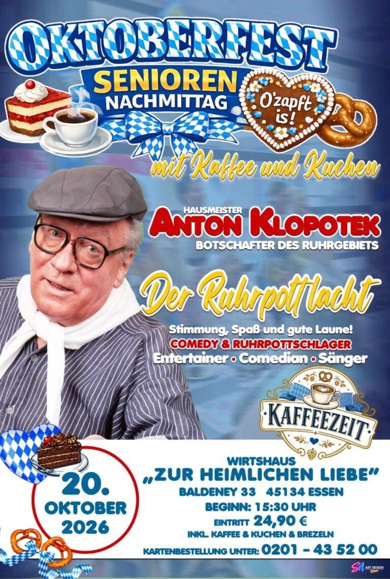 Oktoberfest für Senioren