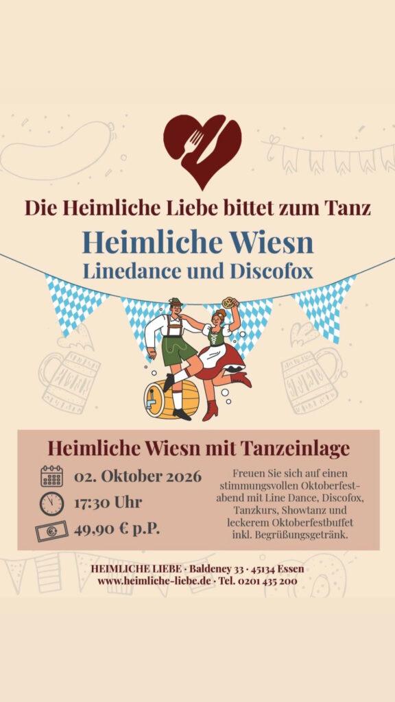 Heimliche Liebe Oktoberfest 2026