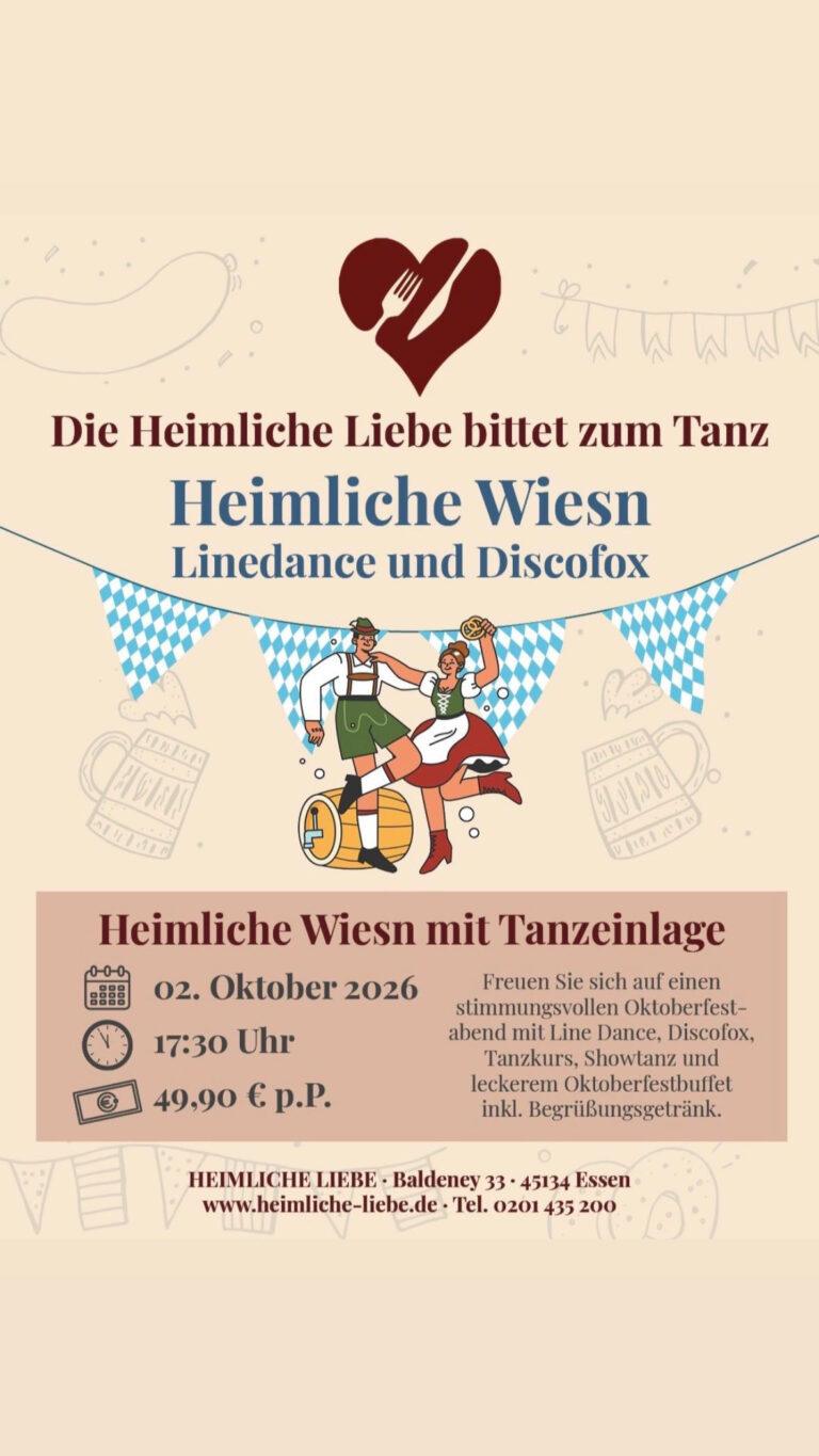 Heimliche Liebe Oktoberfest 2026