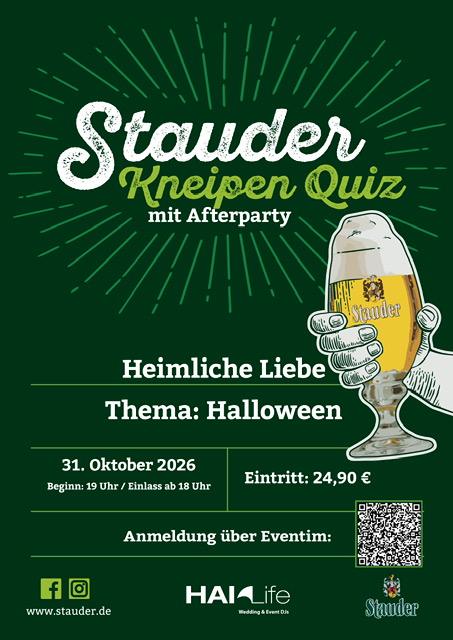 31.10 Heimliche Liebe kneipen Quiz Thema halloween
